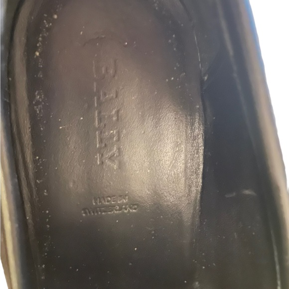 Bally of Switzerland Black Leather Slip On Loafers Size 12 - Picture 9 of 9
